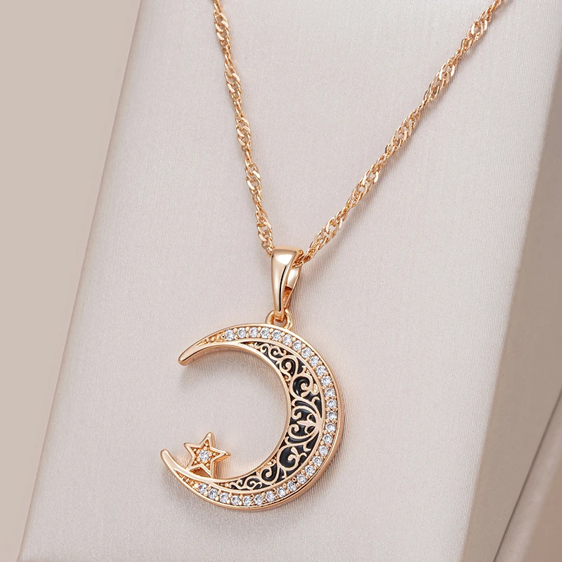 Елегантно и блестящо колие Luna