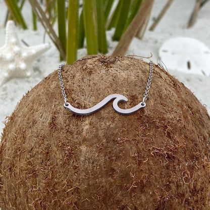 Collar de plata Onda del Mare