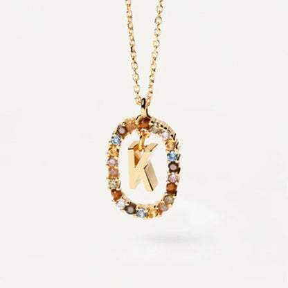 Collar Elegante con Piedras Multicolor