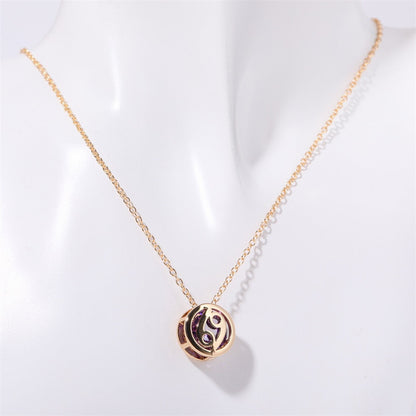 Collar Zodíaco Doble Cara