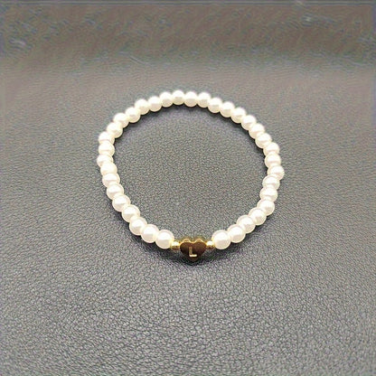 Pulsera Elegante de Corazón con Inicial