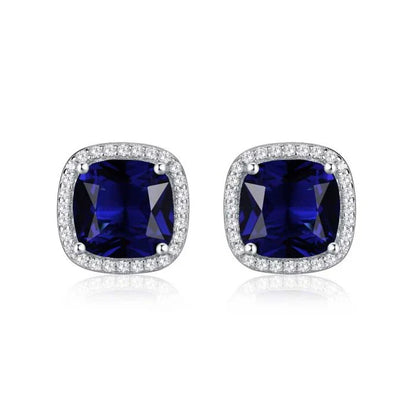 Pendientes con piedras preciosas