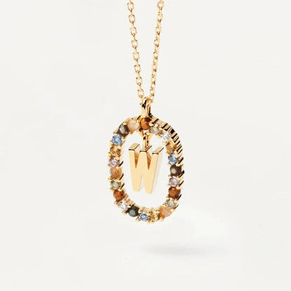 Collar Elegante con Piedras Multicolor
