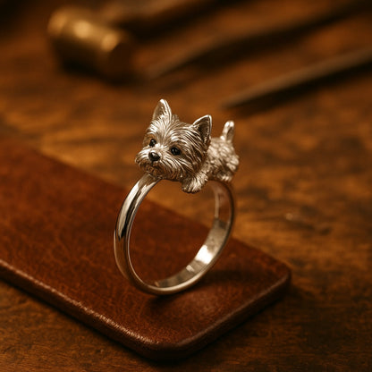Anillo Perro Tobby (Ajustable)