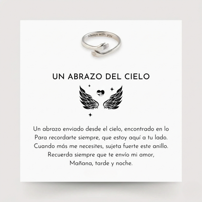 Envuelto En Amor - Anillo Abrazo (Ajustable)