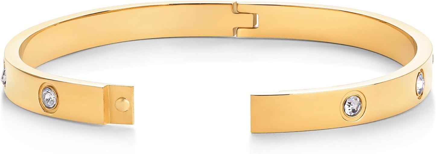 Brazalete Lujo Diamante | Oro