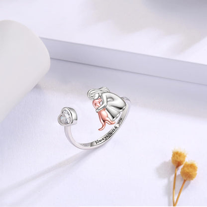 Anillo Siempre en Mi Corazón (Ajustable)