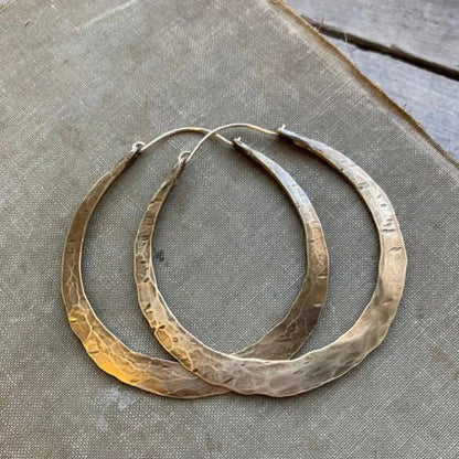Pendientes de aro vintage