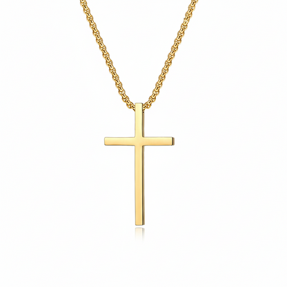 Collar Cruz Sagrada | Oro