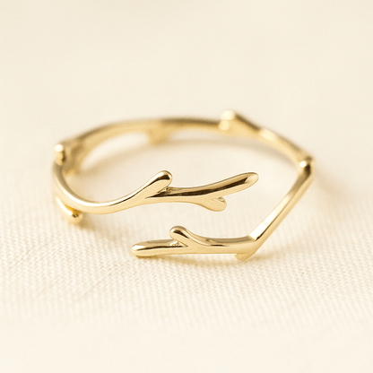 Anillo Ajustable Ramas Elegantes