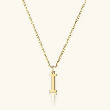 Collar de Oro con Letra Inicial