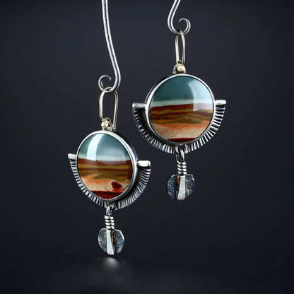 Pendientes creativos de estilo étnico