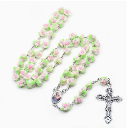 Collar Rosario de Rosas