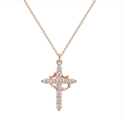 Collar giratorio con cruz