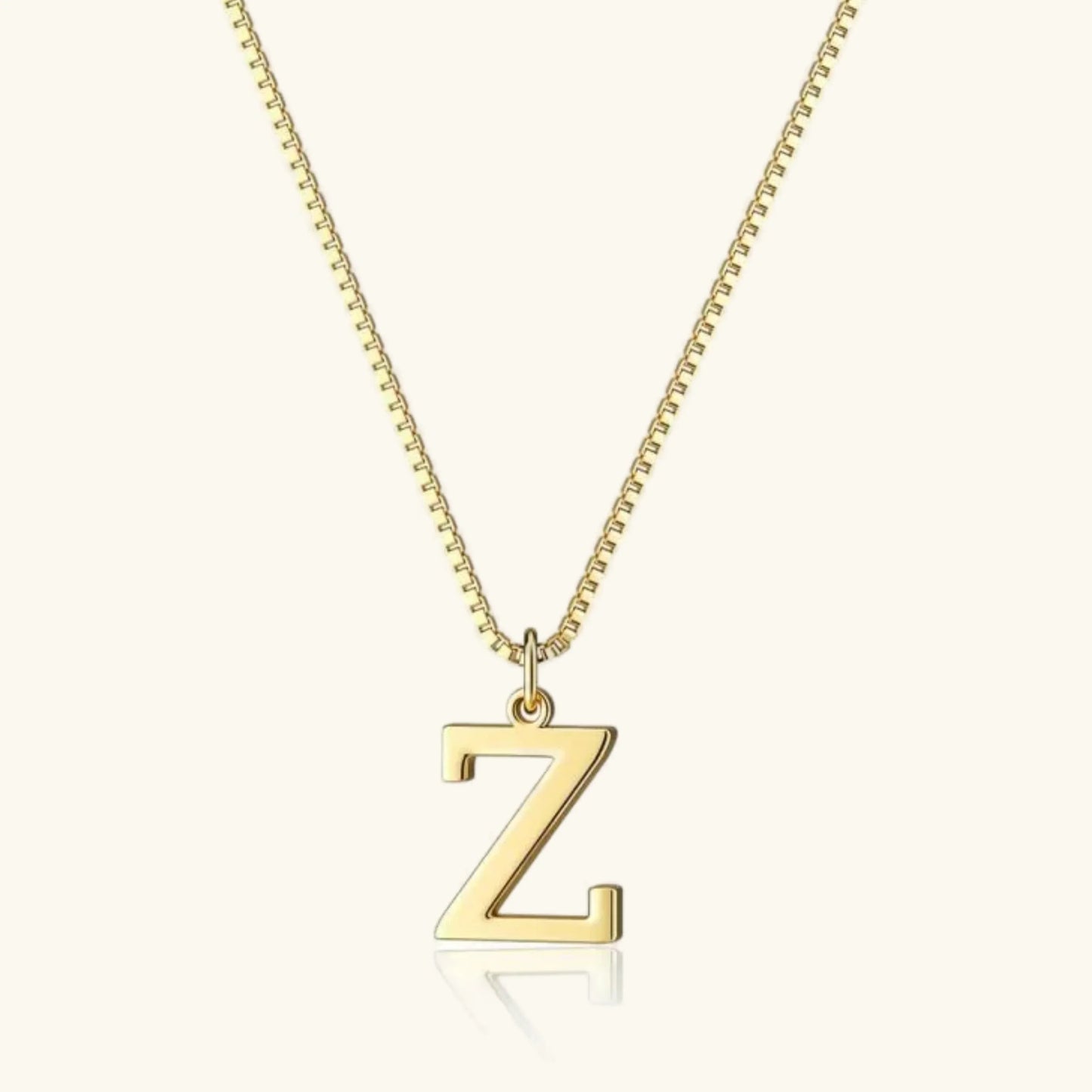 Collar de Oro con Letra Inicial