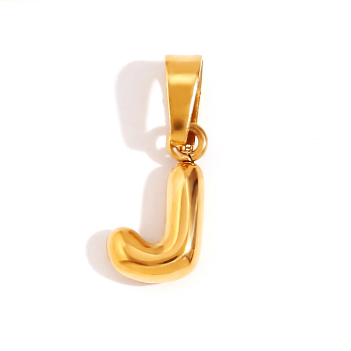 Collar Chic con Letra Burbuja