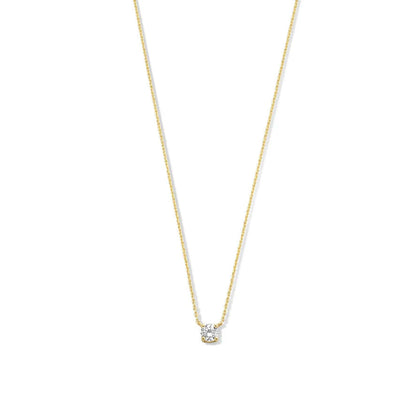 Collar Cléa Piedra Moissanite | Oro