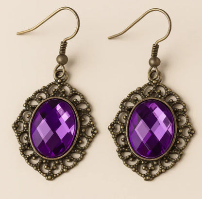 Pendientes Yara de Amatista
