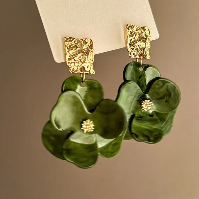 Pendientes Flor Bohemia