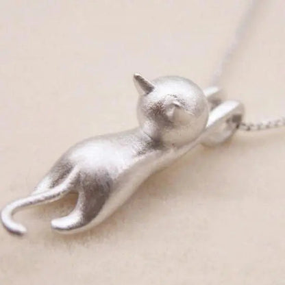 Divertido collar en plata de ley