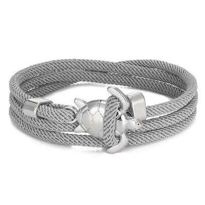 Pulsera artesanal con tortuga marina