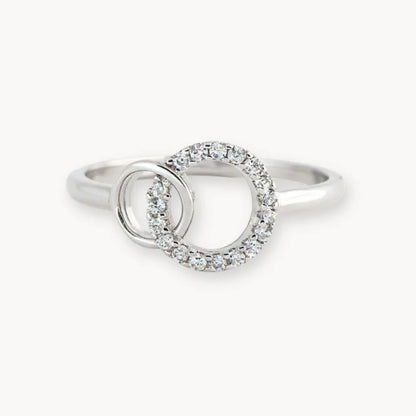 Anillo Hermanas por Siempre – La hermana mayor y la hermanita (Ajustable)